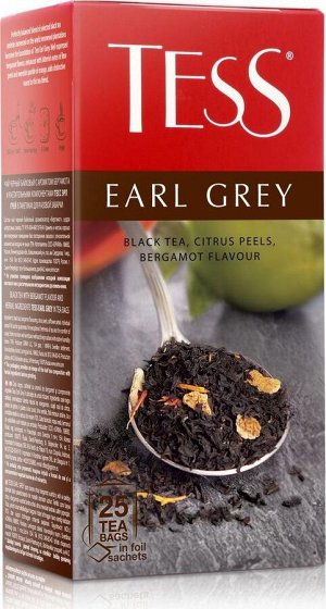 Чай Tess Эрл Грей black (1.8 гр.*25*10)- № 0645-10