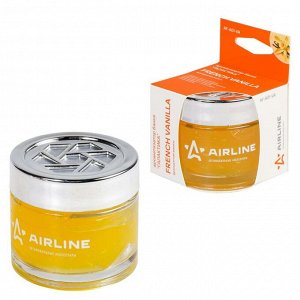 Ароматизатор на торпедо Airline French Vanilla (Французская ваниль), гелевый, баночка, арт. AF-A01-VA