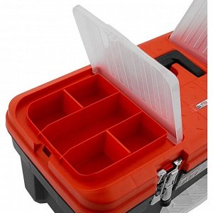 Ящик для инструментов STELS 22", размер 560х235х285 мм, металлические замки, арт. 90748