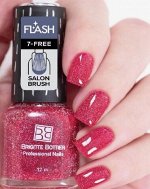B.B. Prof лак светоотражающий эффект FLASH/Вспышка тон 03 ярко-розовый 12мл НОВИНКА!