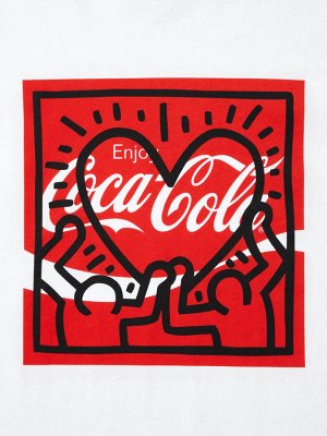 UNIQLO - футболка коллаборации Сoca-cola&Keith Haring