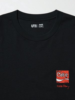 UNIQLO - футболка коллаборации Сoca-cola&Keith Haring