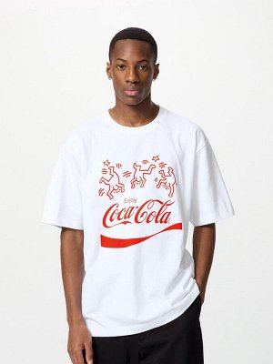 UNIQLO - футболка коллаборации Сoca-cola&Keith Haring
