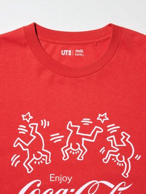UNIQLO - футболка коллаборации Сoca-cola&Keith Haring
