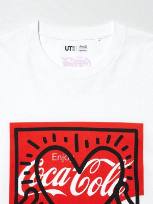 UNIQLO - футболка коллаборации Сoca-cola&Keith Haring