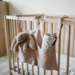 Сумка для хранения на детскую кроватку, карман для новорожденных