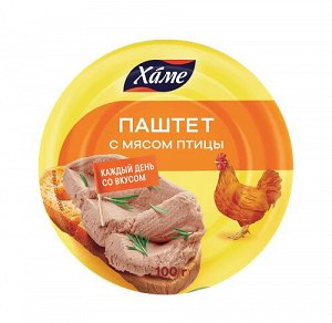 Паштет Hame 100г с мясом птицы 1/16