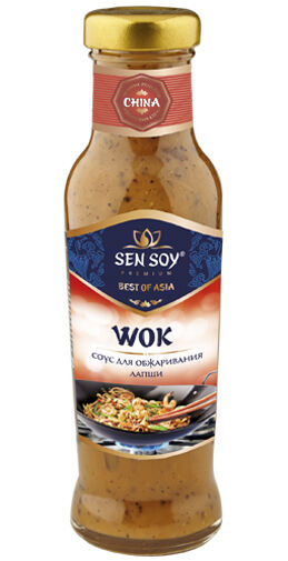 Соус Сэн Сой 310г премиум Wok для обжаривания лапши ст.бут 1х6