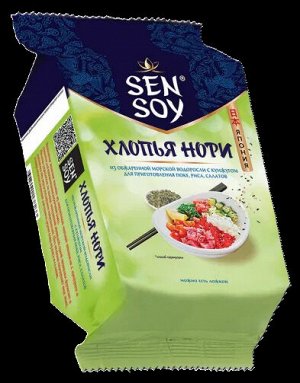 Хлопья Нори Сэн Сой с кунжутом 30г 1/18
