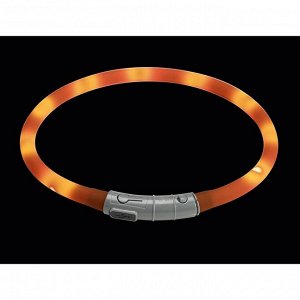 Светящийся шнурок на шею Hunter  LED  20-70 см оранжевый