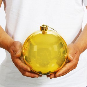 Ёлочная игрушка "Шар" 14 см, 1 шт.