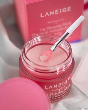 Маска д/губ, ночная восстанавл., 20 гр., аромат ягодный (berry), LANEIGE, Ю.Корея