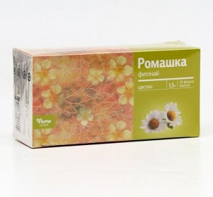 Фиточай «Ромашка», 20 фильтр-пакетов по 1,5 г