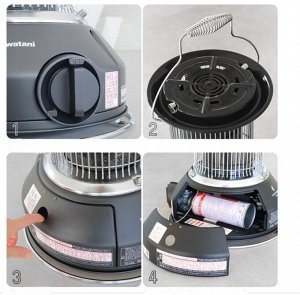 Газовый обогреватель Iwatani CB-STV-MRD
