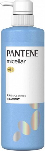 P&amp;G &quot;PANTENE micellar&quot; Кондиционер + маска, шелковистые и гладкие волосы, бутылка с дозатором, 500гр
