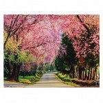 Картина на холсте &quot;Аллея сакуры&quot; 30х40 см
