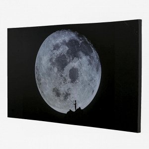 Картина на холсте "Луна" 60х100 см