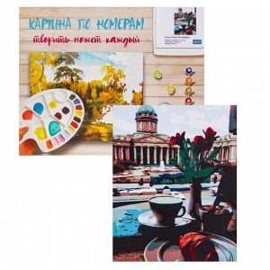 Картина по номерам «Утро в Санкт-Петербурге» 40х50 см