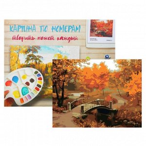 Картина по номерам «Осенний парк» 40х50 см