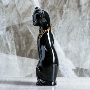 Копилка "Багира", покрытие лак, чёрная, 28 см