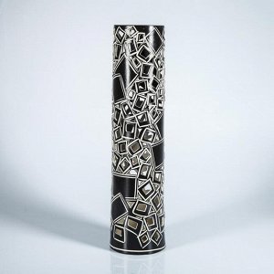 Ваза напольная "Кубок" резка, 70 см, микс, керамика