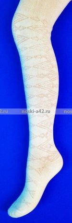 BFL колготки детские ажурные белые