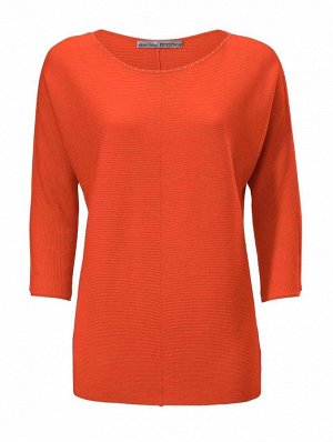 Пуловер, оранжевый
