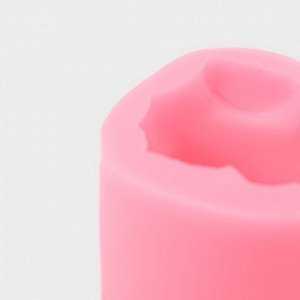 Молд «Ракушка», силикон, 8,5x6x4,1 см, цвет розовый