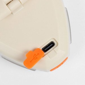 Фонарь налобный аккумуляторный светодиодный, 3 Вт, 500 мАч, 3030 LED, 350 лм, 6 режимов
