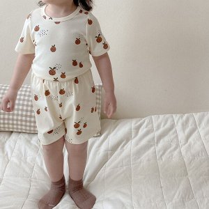 Пижама детская, шорты и футболка, хлопок