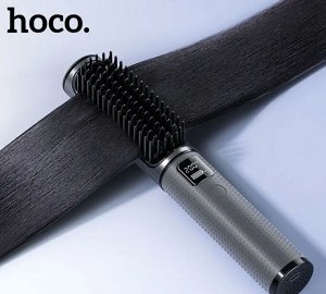 Беспроводная электрическая расческа - выпрямитель Hoco DAR34 2в1 Hair Straightener