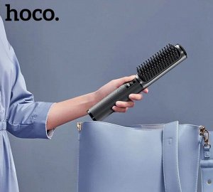 Беспроводная электрическая расческа - выпрямитель Hoco DAR34 2в1 Hair Straightener