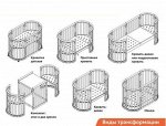 Кроватка детская Polini Kids Simple 911, цв. белый