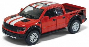 Машина мет. Форд F-150SVT Раптор раскрашенный,б/уп 12,5см  тм.KINSMART