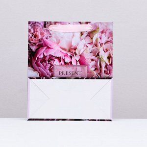 Пакет ламинированный вертикальный PRESENT, 23x27x11.5 см