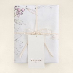 Набор наволочек SL Home Floral cover 70*70+3 см - 2 шт, сатин, 140 гр/м2, 100% хлопок