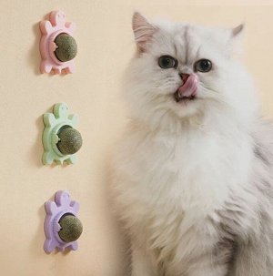 Игрушка для кошек Черепашка с кошачьей мятой
