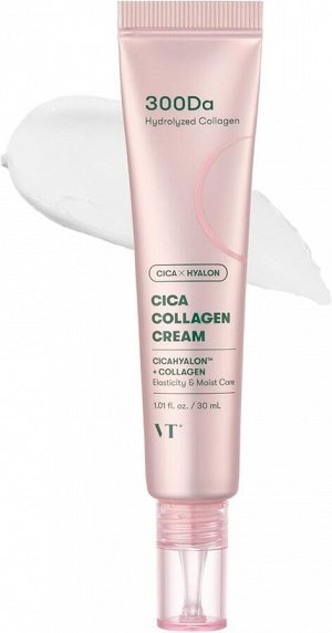 VT Cosmetics Cica Collagen Cream Укрепляющий крем для лица с коллагеном 30 мл