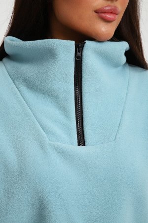 Костюм Варианты расцветки: голубой, зеленый, темно-зеленый, капучино
Ткань:  полиэстер, Состав:  100 % Полиэстер
Костюм женский флисовый состоит из  толстовки и брюк джогеров. Теплое, износостойкое по