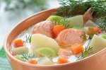 Набор для ухи из кижуча, 1025-1040гр