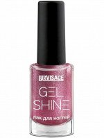Лак для ногтей GEL SHINE, 108 Сиреневый с шиммером