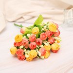 Букет чайных роз