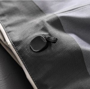 Куртка водонепроницаемая, ветрозащитная (мембрана GORE-TEX) внутри подклад, с капюшоном, белый