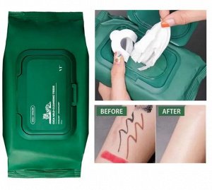 VT Cosmetics Cica Mild Cleansing Tissue Салфетки для снятия макияжа 50 шт