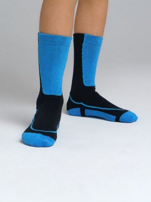 Термоноски линейки Cotton для мальчика черный,синий