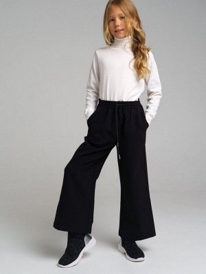 Кюлоты non iron для девочки черный
