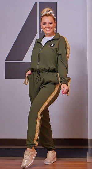 Костюм женский брюки и куртка МР-789