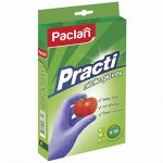 ПАКЛАН Перчатки нитриловые (M) 10 шт/уп