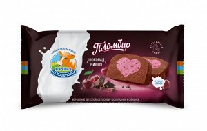 Мороженое Коровка из Кореновки 200г двухслойный шоколад, вишня 8 шт