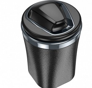 Автомобильная пепельница с крышкой и подсветкой Hoco ZP10 Car Ashtray 220 мл